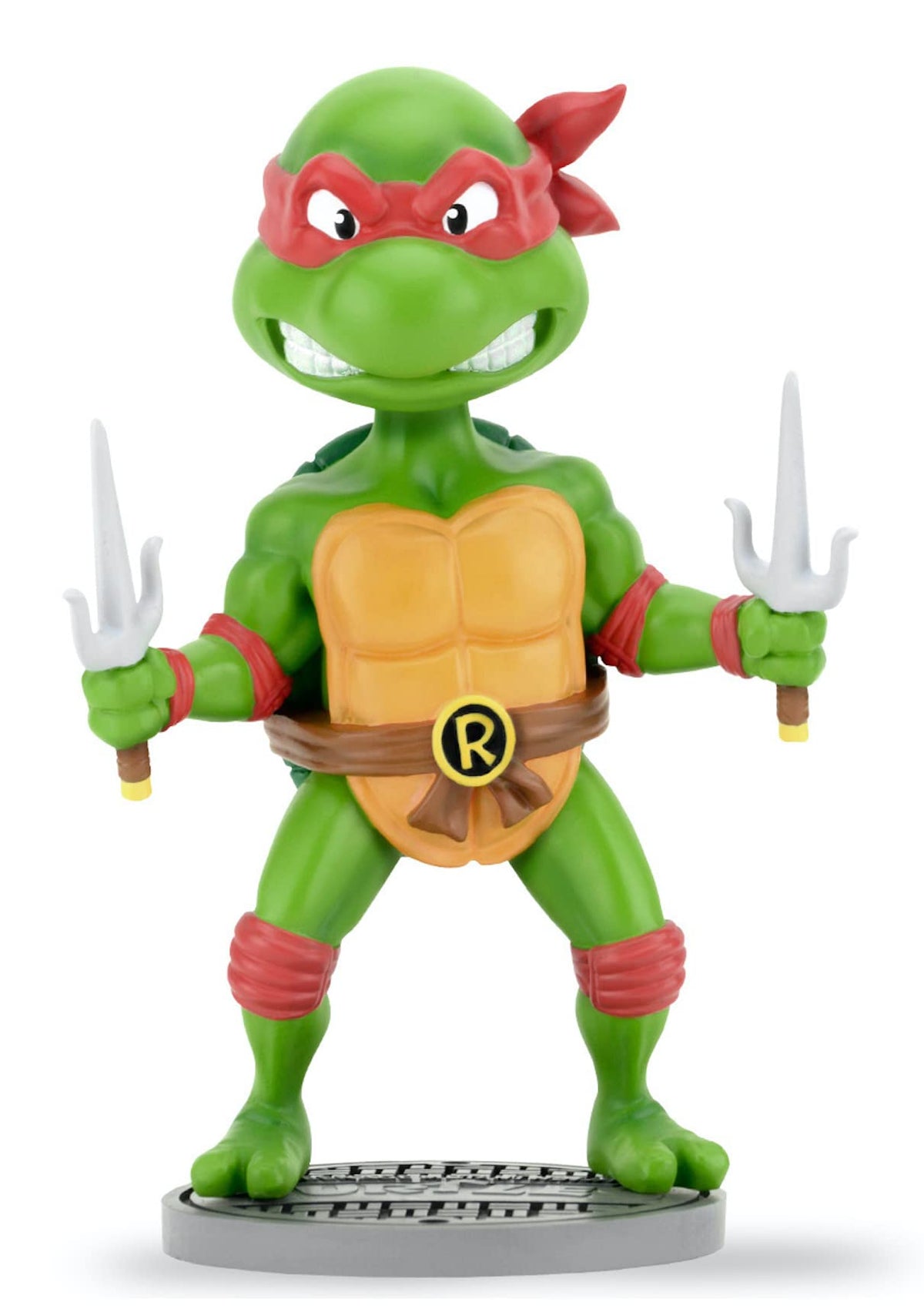 NECA Teenage Mutant Ninja Turtles (Classic) Head Knocker Raphael Toy Figure