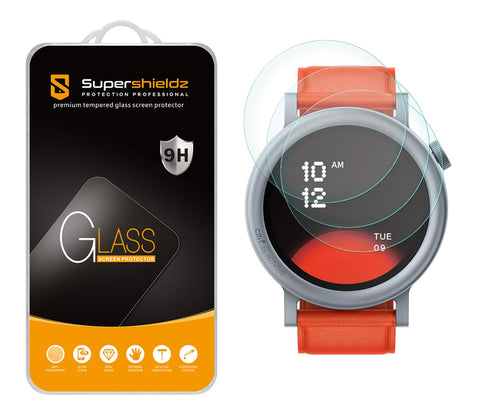 Supershieldz (3 Pack) Designed for Nothing (CMF Watch Pro 2) Tempered Glass Screen Protector, Anti Scratch, Bubble Free