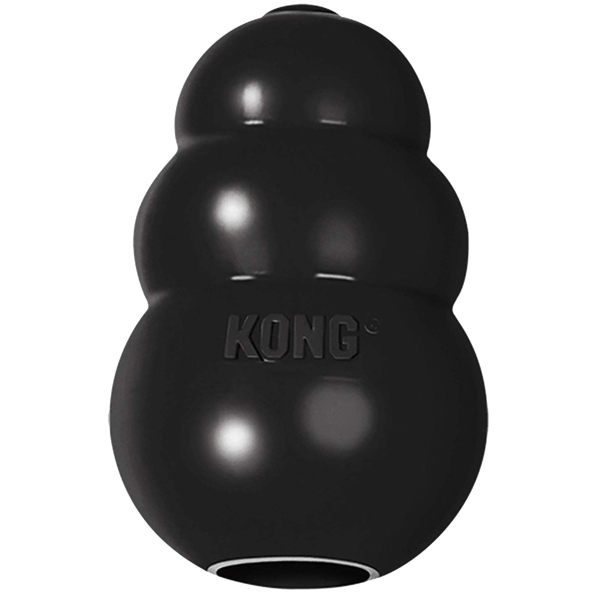 KONG - Extreme Dog Toy - Toughest Natural Rubber, Black - Fun to Chew, Chase and Fetch - For Extra Large Dogs