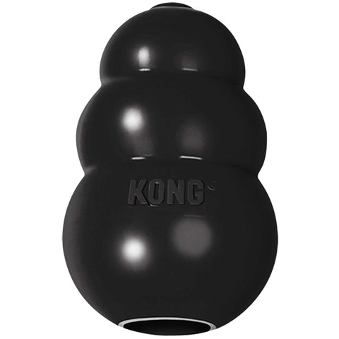 KONG - Extreme Dog Toy - Toughest Natural Rubber, Black - Fun to Chew, Chase and Fetch - For Extra Large Dogs