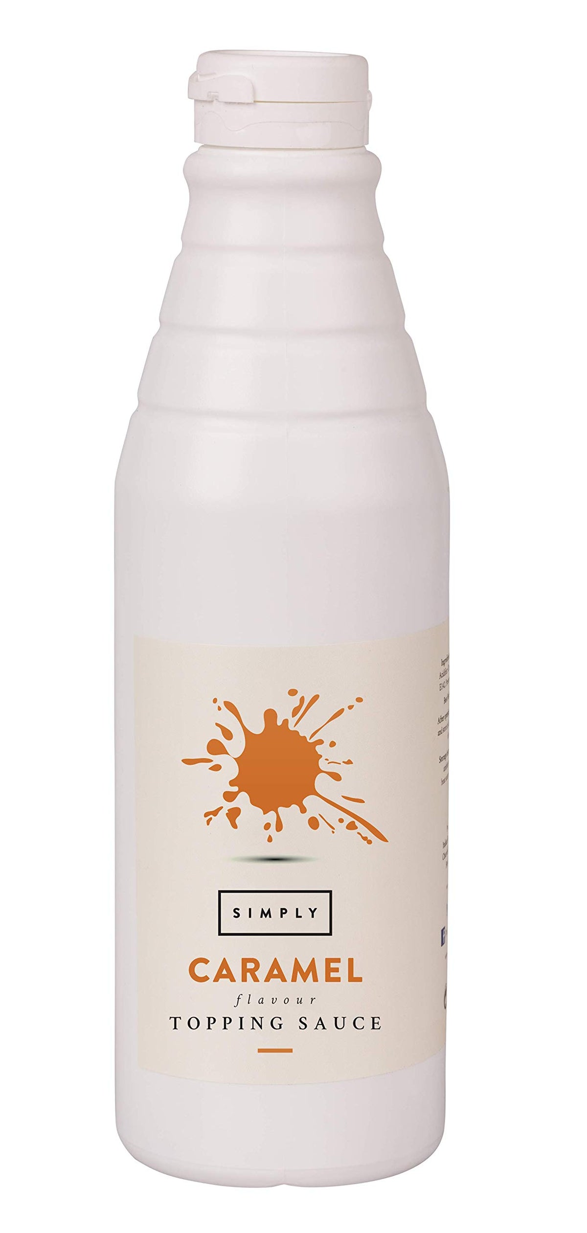 Simply Caramel Topping Sauce, Dairy Free Ready to Use Dessert Sauce for Ice Cream, Waffles, Pancakes, Coffee & Milkshakes (1 kg)