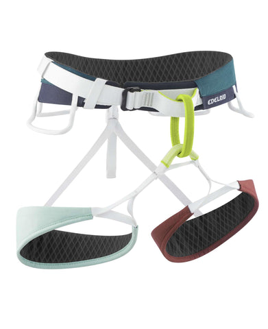 EDELRID Unisex Moe 3R Climbing Harness, Assorted Colours, L