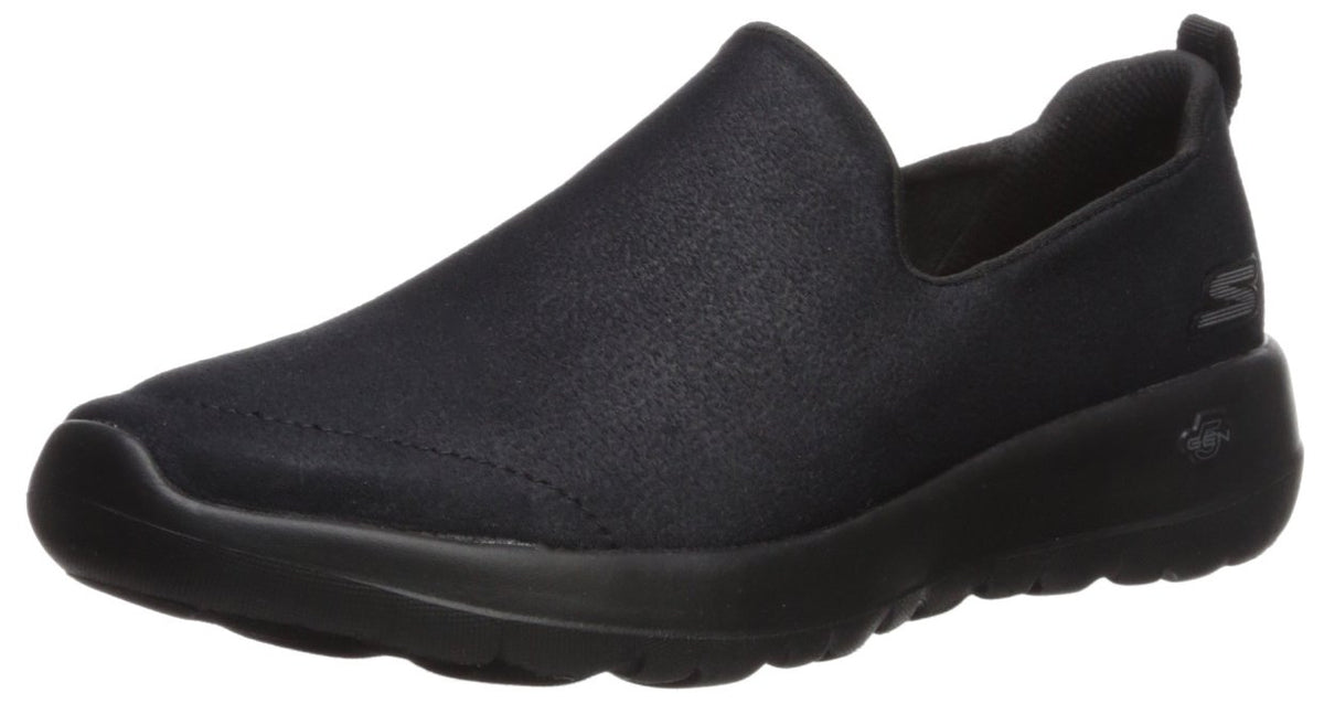 Skechers Women's Go Walk Joy-Gratify Slip On Trainers, Black (Black Textile/Trim Bbk), 5 UK (38 EU)
