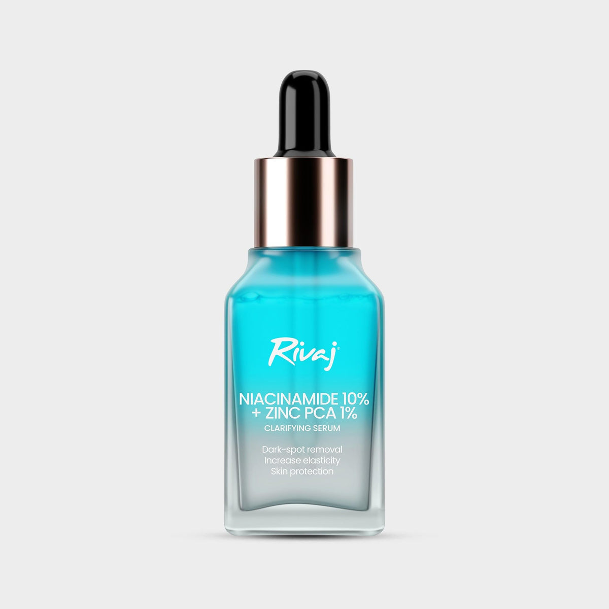 Rivaj Niacinamide 10% + Zinc PCA 1% Face Serum | Reduces Blemishes & Controls Oil | Pore Minimizing & Skin Balancing Formula - 30ml