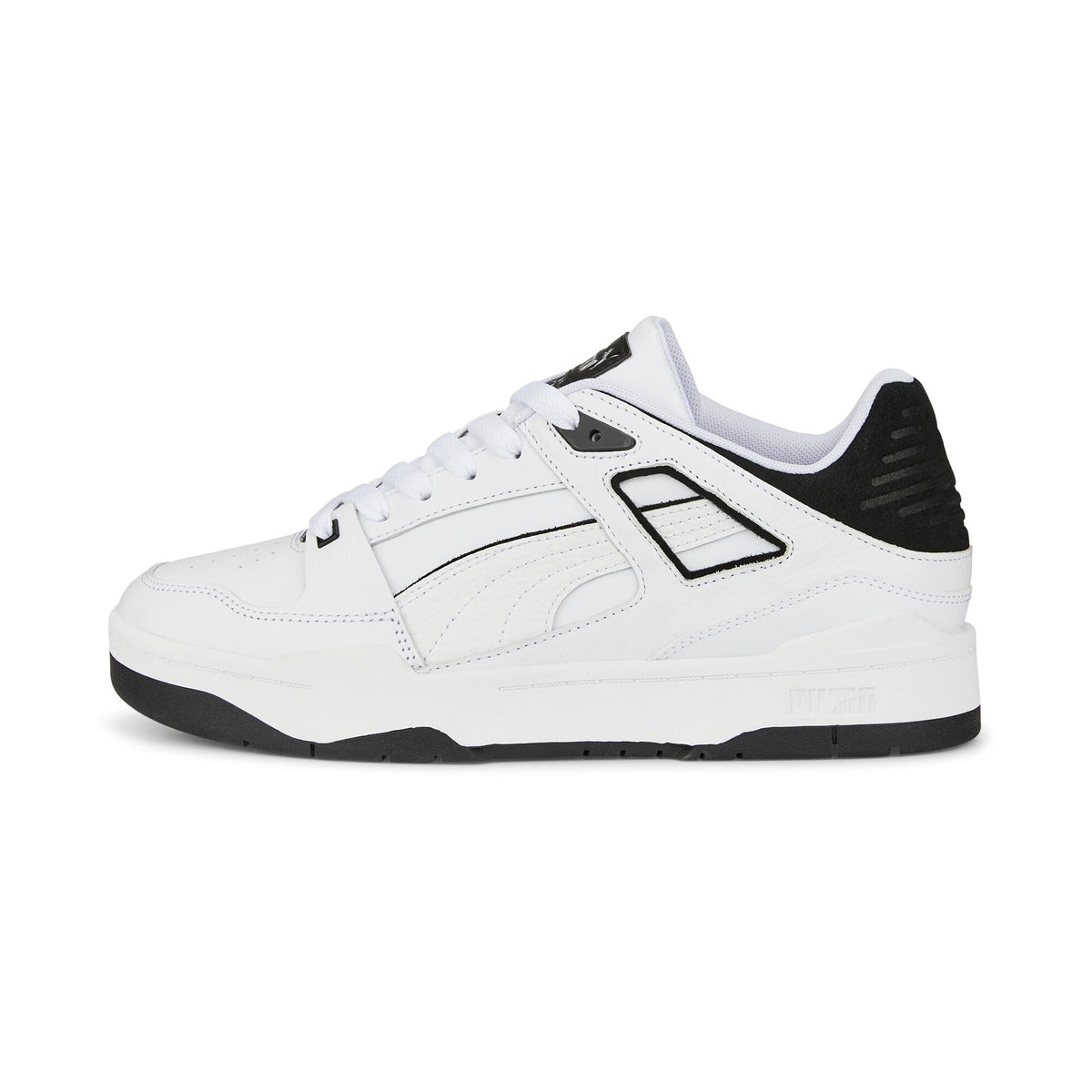 PUMA Men's Regular Undefined Slipstream Sneakers, White Black, 13 AU