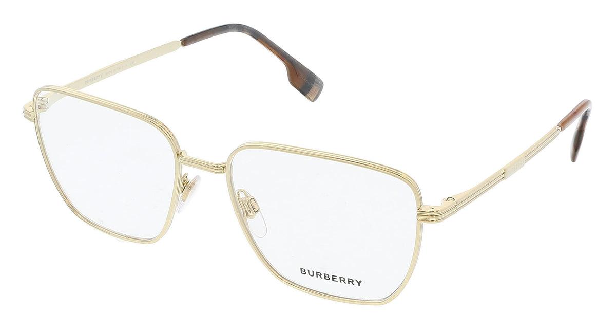 BURBERRY Eyeglasses BE 1368 1109 Booth Light Gold