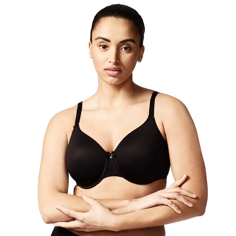 Chantelle Women's C Magnifique Seamless Contour Minimizer, Black, 32G