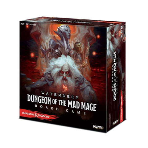 D&D Waterdeep: Dungeon of The Mad Mage Adventure System Board Game - Standard Ed