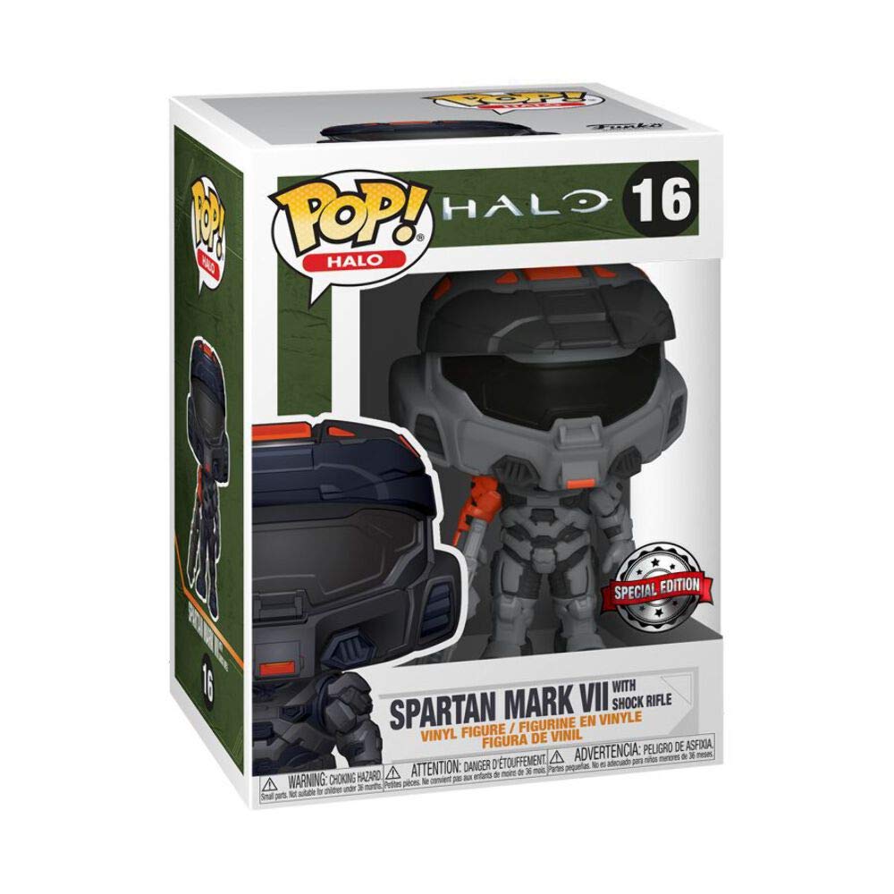 Funko Pop! Halo Spartan Mark VII 7 with Shock Rifle Exclusive