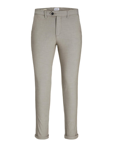 JACK & JONES Mens Connor Chino Pants Beige 34W / 32L