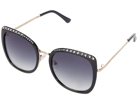 GUESS GF0381 Shiny Black/Gradient Smoke One Size