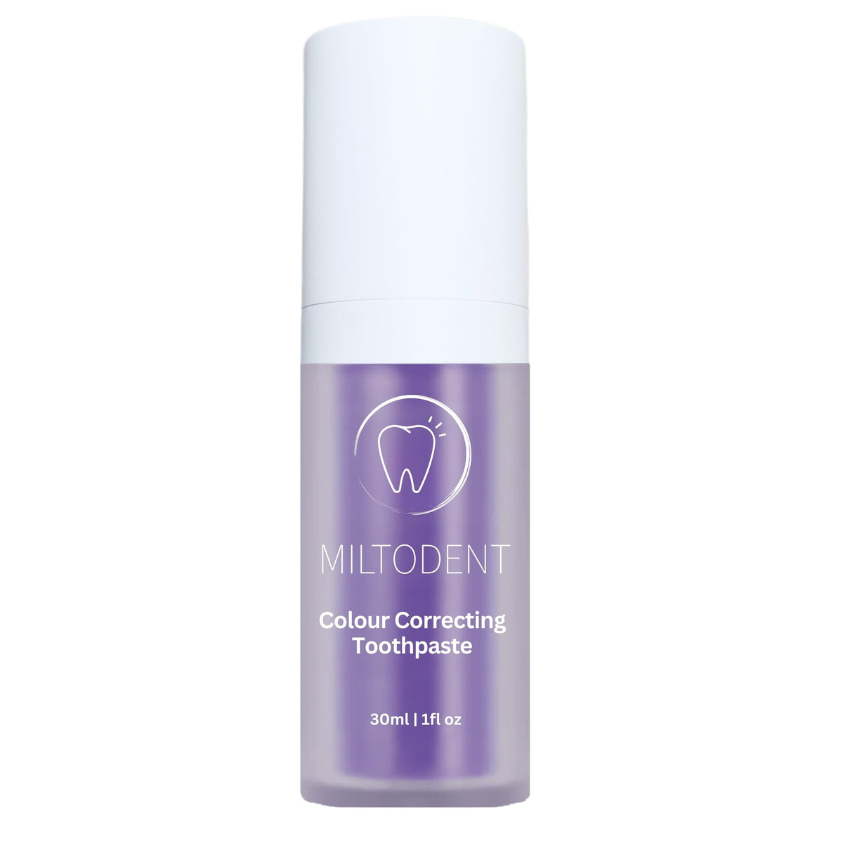 MILTODENT v34 Colour Correcting Toothpaste, Colour Corrector, Teeth Whitening Purple Toothpaste, Reduce Yellow Tones, Stain Removal Toothpaste (Mint)…