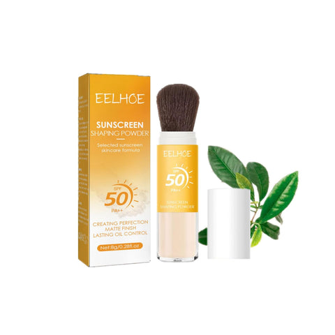 Powder Sunscreen For Face,Mineral Sunscreen Setting Powder, Long-Lasting Lightweight Breathable Sunscreen Power,long-lasting makeup-free sunscreen setting powder,Oil Control Natural Matte Finish (3PCS)