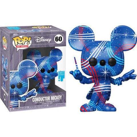 Funko POP Pop! Artist Series: Disney Treasures of The Vault - Conductor Mickey