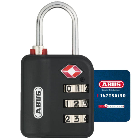 ABUS padlock 147/30, TSA-certified, 53093