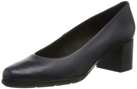 Geox Women's Closed Toe Heels, Navy, 3.5 UK