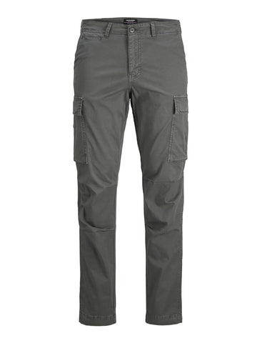 JACK & JONES Mens Jpstace Jjtucker AMA Noos Cargo Trousers, Sedona Sage, 34W / 32L UK