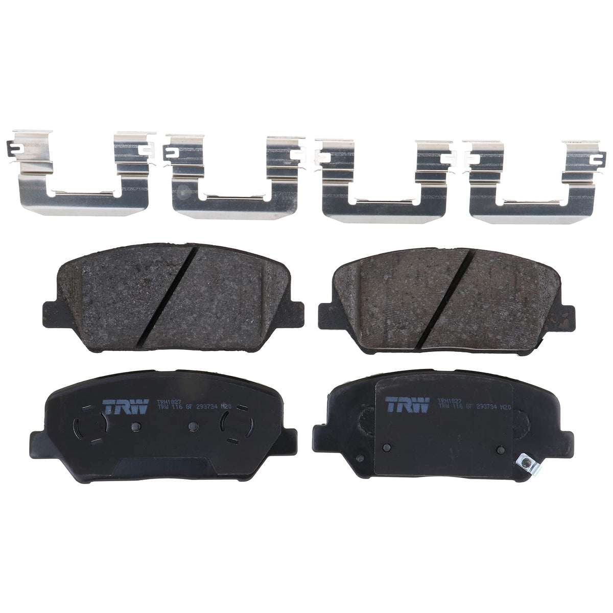 TRW Pro TRH1827 Disc Brake Pad Set For Hyundai Veloster 2016-2017, Front, And Other Applications