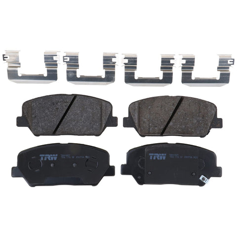 TRW Pro TRH1827 Disc Brake Pad Set For Hyundai Veloster 2016-2017, Front, And Other Applications
