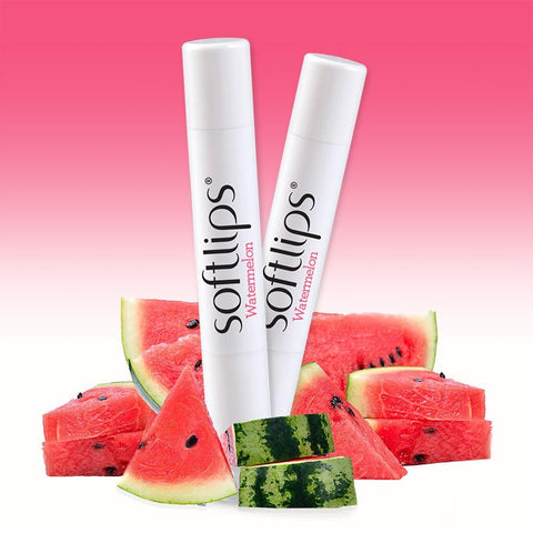 Softlips Lip Protectant SPF 20 Watermelon 0.07 oz, 2-Count (Pack of 6)