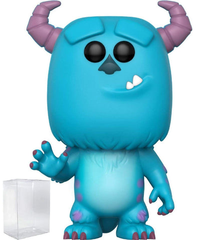 Funko Pop! Disney Pixar: Monsters Inc. - Sulley Vinyl Figure (Bundled with Pop Box Protector Case)