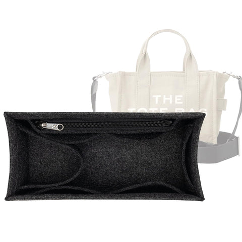 Lckaey purse insert insert for marc jacobs large tote bag tote bag insert organizer 2042black-L