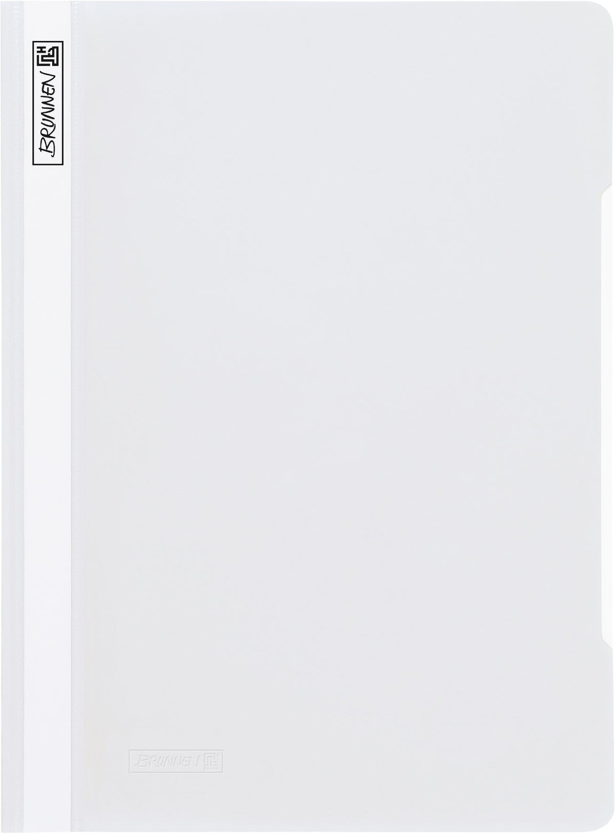 Brunnen File Folder/Plastic Folder A4 PVC Film White
