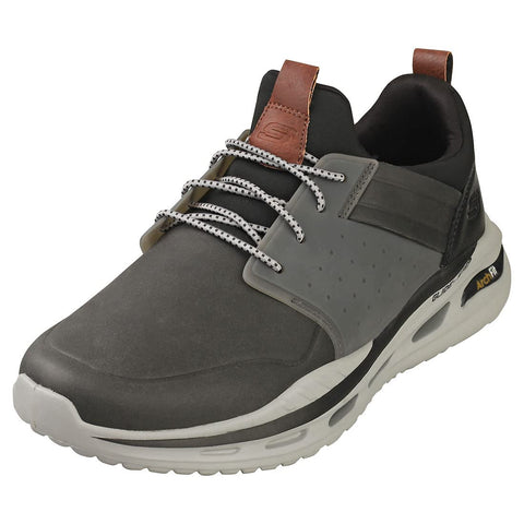 Skechers Men's Arch Fit Orvan Walking Shoe Black/Gray 11.5