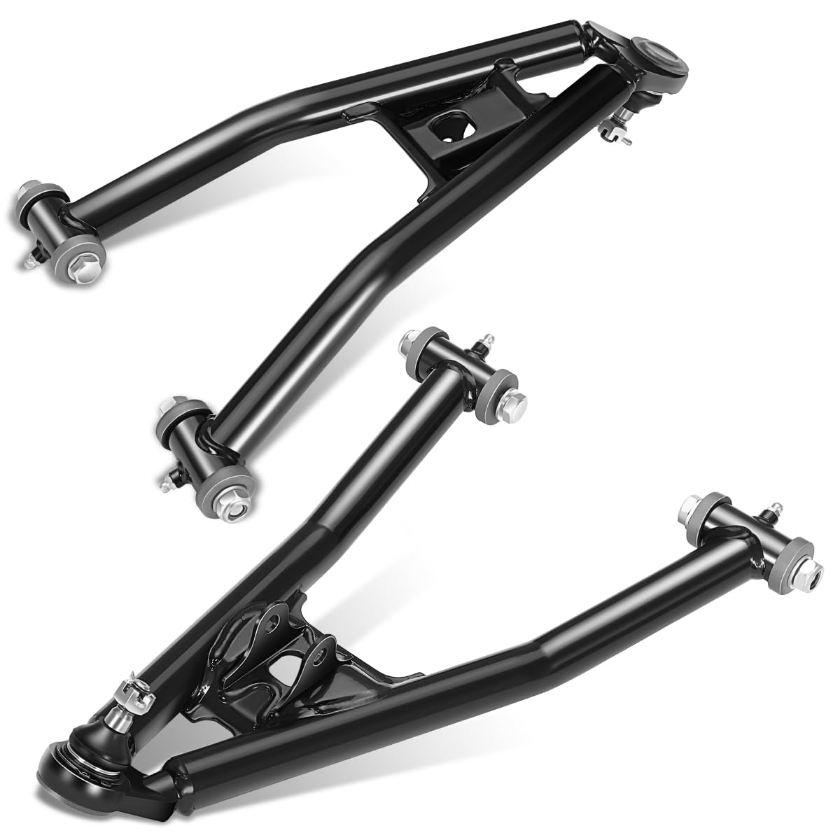 DNA MOTORING Pair of Front Lower Control A-Arms Compatible with Yamaha Raptor 700 2006-2024 / 700R 2009-2024, FUCA-ZTL-123