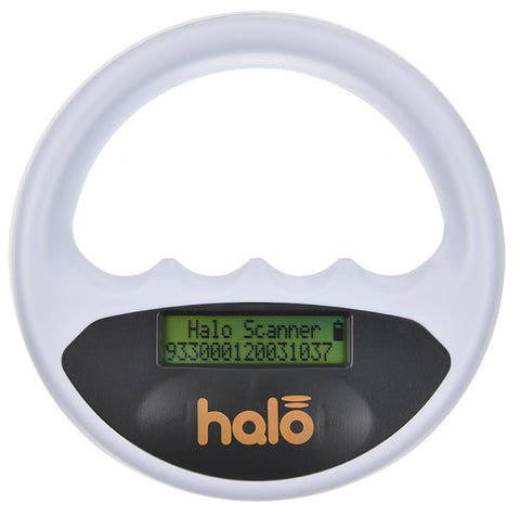 Halo Microchip Scanner, White
