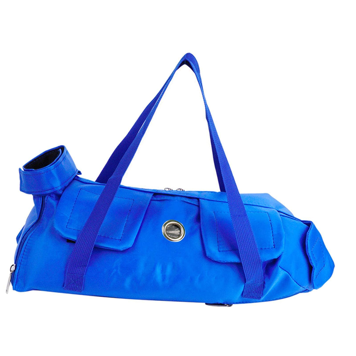 Cat Grooming Bag, Cat Restraint Bag, Pet Bag, Ideal for Cat Ear Clean, Clipping Nails, More, Blue, L