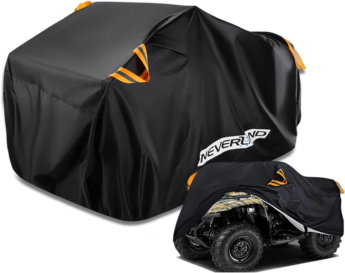 NEVERLAND ATV Quad Cover Outdoor Winterproof Waterproof Dust Rain UV Protection Universal 210D XL 210*120*115cm