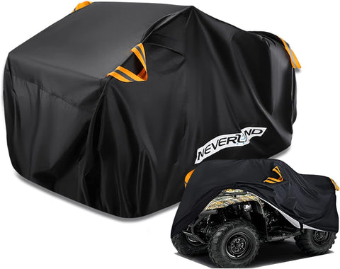 NEVERLAND ATV Quad Cover Outdoor Winterproof Waterproof Dust Rain UV Protection Universal 210D XL 210*120*115cm