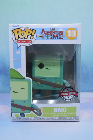 Funko POP! Animation: at - BMO with Bow - Adventure Time - Collectable Vinyl Figure - Gift Idea - Official Merchandise - Toys for Kids & Adults - TV Fans - Model Figure for Collectors and Display