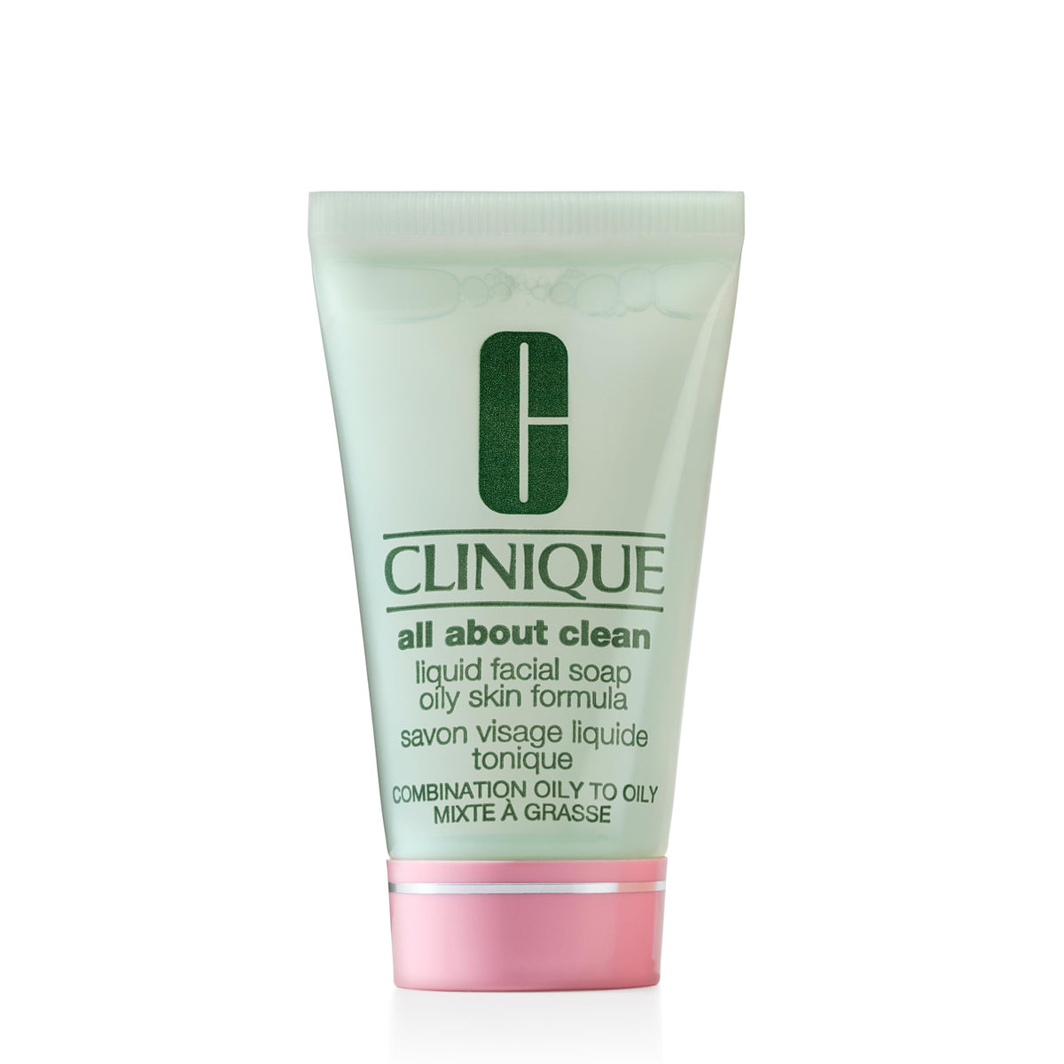 Clinique All About Clean Liquid Facial Cleanser Soap, Oily Skin Formula, 1 fl. oz.