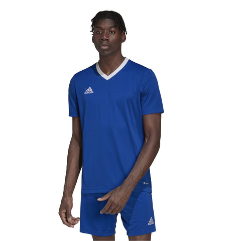 adidas Mens Entrada 22 Jersey Jersey (Short Sleeve), team royal blue, 2XL