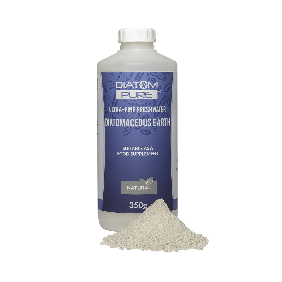 DiatomPureÂ® Human Food Grade 350g Diatomaceous Earth