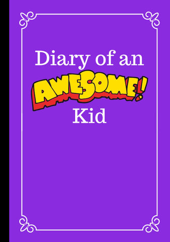 Diary of an Awesome Kid: 100 Pages Lined | Children's Creative Blank Journal to Write and Draw In (7 x 10 inches) Graph Smash (Diary of an Awesome Kid Journals)