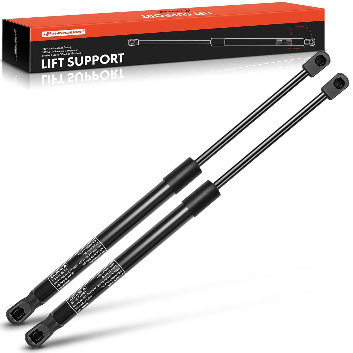 A-Premium Rear Tailgate Lift Supports for Mitsubishi Outlander 2007-2013, Compatible with 5802A303, 5802A304, 5802A007, 7026, PM3194 (2-Pack)
