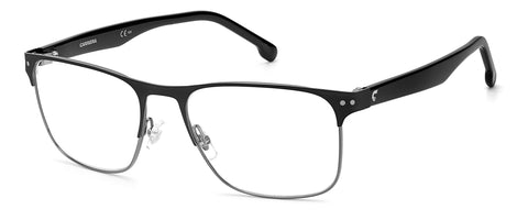 Carrera 2033T Rectangular Prescription Eyewear Frames, Matte Black, 55mm, 18mm