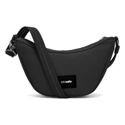 Pacsafe GO Anti Theft Lunar Crossbody, Jet Black, Jet Black