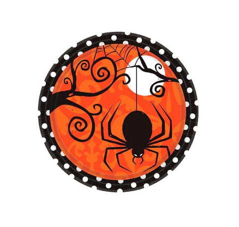 Frightfully Fancy Round Plates, 7"