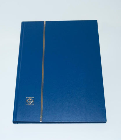 Lighthouse 32-Black Page Stamp Stockbook LS4/16 Blue