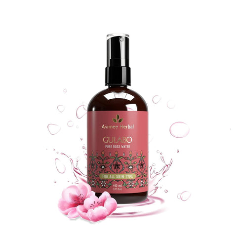 BlushDreams Gulabo Pure Rose Water | Gulab Jal For Cleansing & Toning | Made In-House Using Proprietary Extraction Method | Paraben Free | For All Skin Types | 110 ML