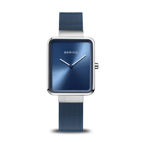 BERING Women Analog Quartz Classic Collection Watch with stainless steel Strap and Sapphire Crystal 14528-307