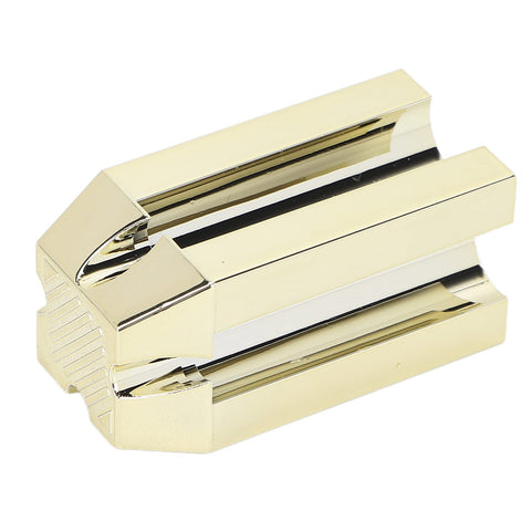 4 in 1 Eyebrow Pencil Sharpener, Multifunctional Gold Eyebrow Cosmetic Sharpening Auxiliary Tool