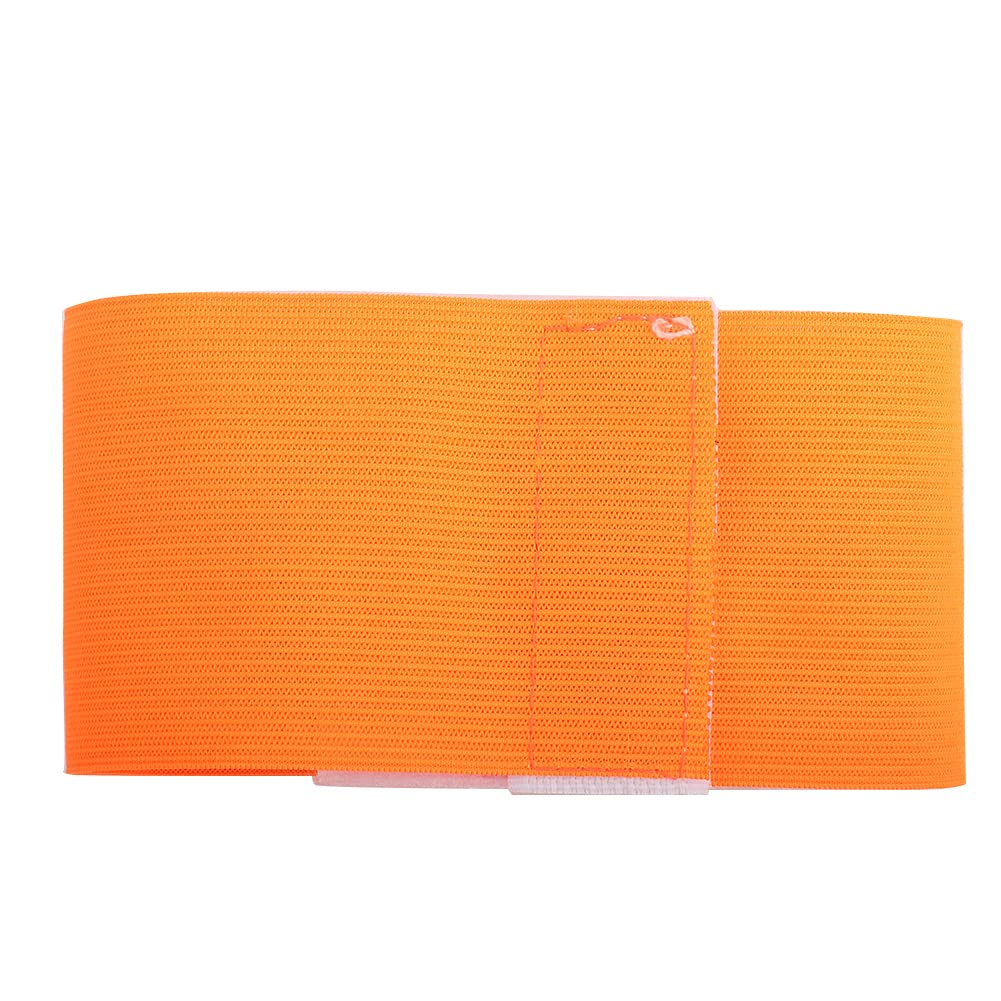 VGEBY1 Captain Armband, Sports Captain Arm Band Player Armbands for Football Hockey Rugby Netball Tennis Basketball(orange)