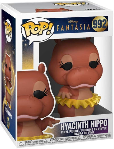 Funko Pop! Disney: Fantasia 80th Anniversary - Hyacinth Hippo Vinyl Figure (Bundled with Pop Box Protector Case)