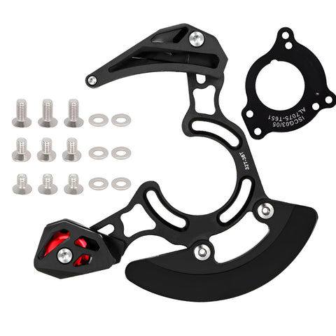 Bike Chain Guard Fit for 32-38 Teeth Bicycle Chain Guard Aluminum Alloy Bicycle Chain Protector for Most Bicycle Road Bike Mountain Bike, Bike Accessories