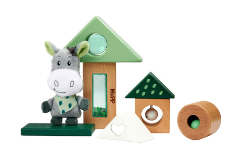 Eichhorn 100005865 EH Baby Hipp Sound Building Blocks, Multicoloured